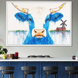 Blue Bull Farm Horizon - NicheCanvas