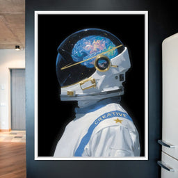 Stellar Mind Voyager Portrait - NicheCanvas