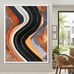 Where Liquid Stone Meets Metal - NicheCanvas
