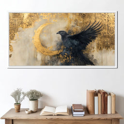 Golden Flight of Midnight - NicheCanvas