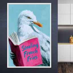 A Gull Studies The Culinary Arts - NicheCanvas