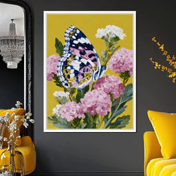 Butterfly Garden Radiance - NicheCanvas