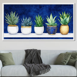 Succulent Harmony Palette - NicheCanvas