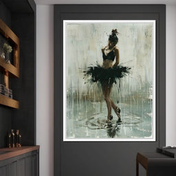 Ballet Dancer's Moment in Time - NicheCanvas
