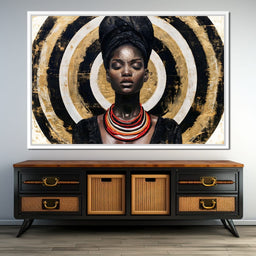 Reflections of a Golden Soul - NicheCanvas