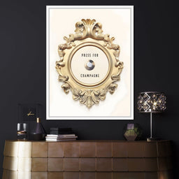 Press for Champagne - NicheCanvas