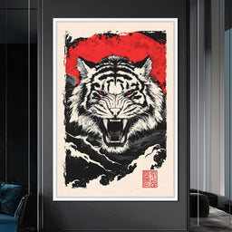 Roaring Tiger Wild Spirit - NicheCanvas