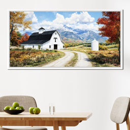 Pathway to Country Bliss - NicheCanvas