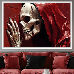 Skeletons Shroud of Silence - NicheCanvas