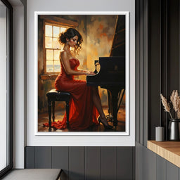 Female Portrait 345 - Johanjjf - NicheCanvas