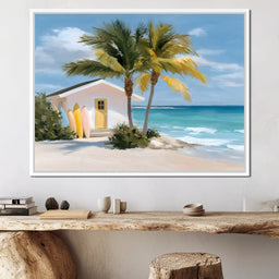 Tropical Breeze Shack Escape - NicheCanvas