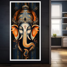Divine Graceful Elephants Blessing - NicheCanvas