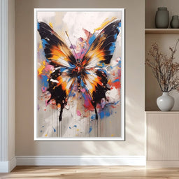 Psychedelic Lepidoptera - NicheCanvas