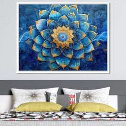 Radiant Lotus Dreamscape Maze - NicheCanvas