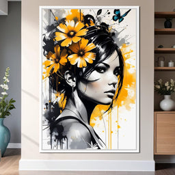 Female Portrait 262 - Johanjjf - NicheCanvas