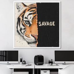 Fierce Wilderness Echo - NicheCanvas