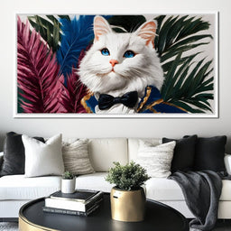 Majestic Purr Bowtie - NicheCanvas