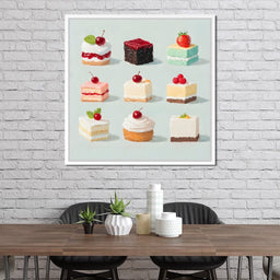 Sweet Slice Delight Tableau - NicheCanvas