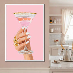 Chic Martini Luxury Toast - NicheCanvas