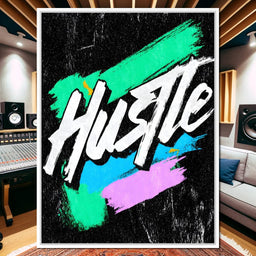 Neon Street Hustle Energy - NicheCanvas