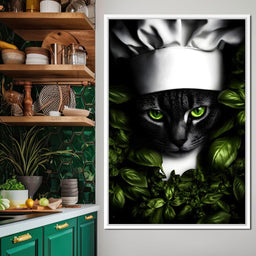 Enchanted Culinary Feline - NicheCanvas