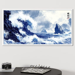 Ocean Symphony of Waves - NicheCanvas