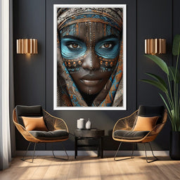 Tribal Beauty Unveiled - NicheCanvas
