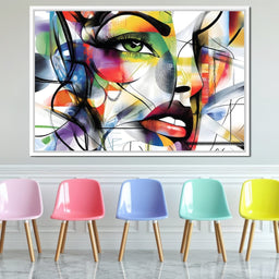 Kaleidoscope Expression Captured - NicheCanvas