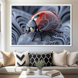 Lady of Patterns - TooplesArt - NicheCanvas