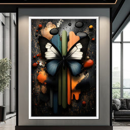 Butterfly Dreamscape Fusion - NicheCanvas