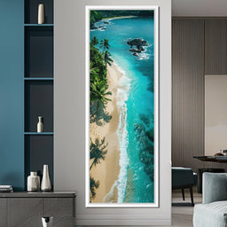 Tropical Serenity Beach - NicheCanvas