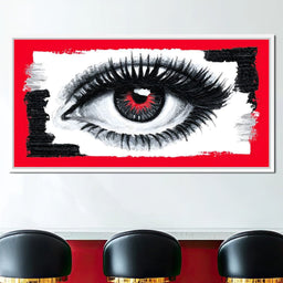 Fiery Sentinel Eye Awakens - NicheCanvas