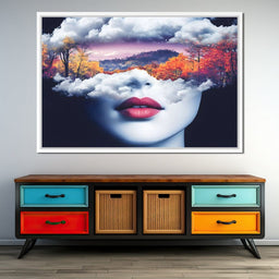 Dreamscape of Autumn Skies - NicheCanvas