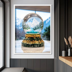 Winter Wonderland Globe Enchantment - NicheCanvas