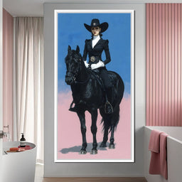 Midnight Rider Elegance - NicheCanvas
