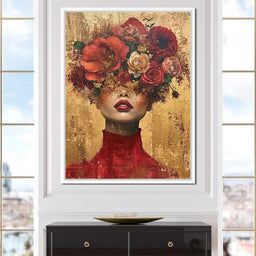 Blossom Crowned Silence - NicheCanvas