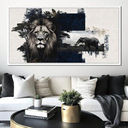 Wild Majesty Safari Dreamscape - NicheCanvas