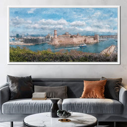 Marseille 2 - Eltan - NicheCanvas