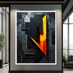 Colorful Modern Art 040 - Johanjjf - NicheCanvas