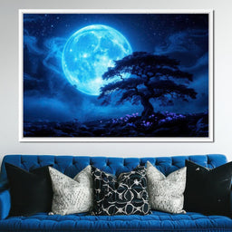 Nocturne in Indigo - TooplesArt - NicheCanvas