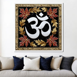 Om Reverie Autumn Embrace - NicheCanvas