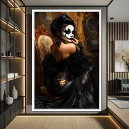 Enigma of Refined Masquerade - NicheCanvas