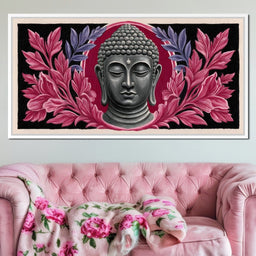 Tranquil Lotus Buddha Reverie - NicheCanvas