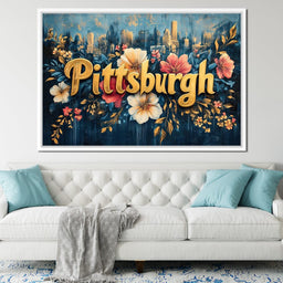 Pittsburgh Flowers - NicheCanvas