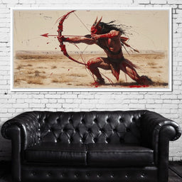 Desert Archers Fierce Stance - NicheCanvas