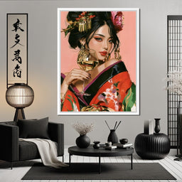 Toasted Peony And Silk Nights - NicheCanvas