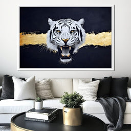 Majestic Tiger Roar Radiance - NicheCanvas