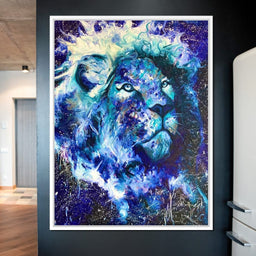 Astral Lion - Chiara Magni - NicheCanvas