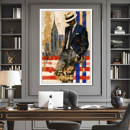 Gentleman of the Painted Skyline - NicheCanvas