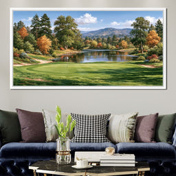 Quiet Morning At The Hidden Fairway - NicheCanvas